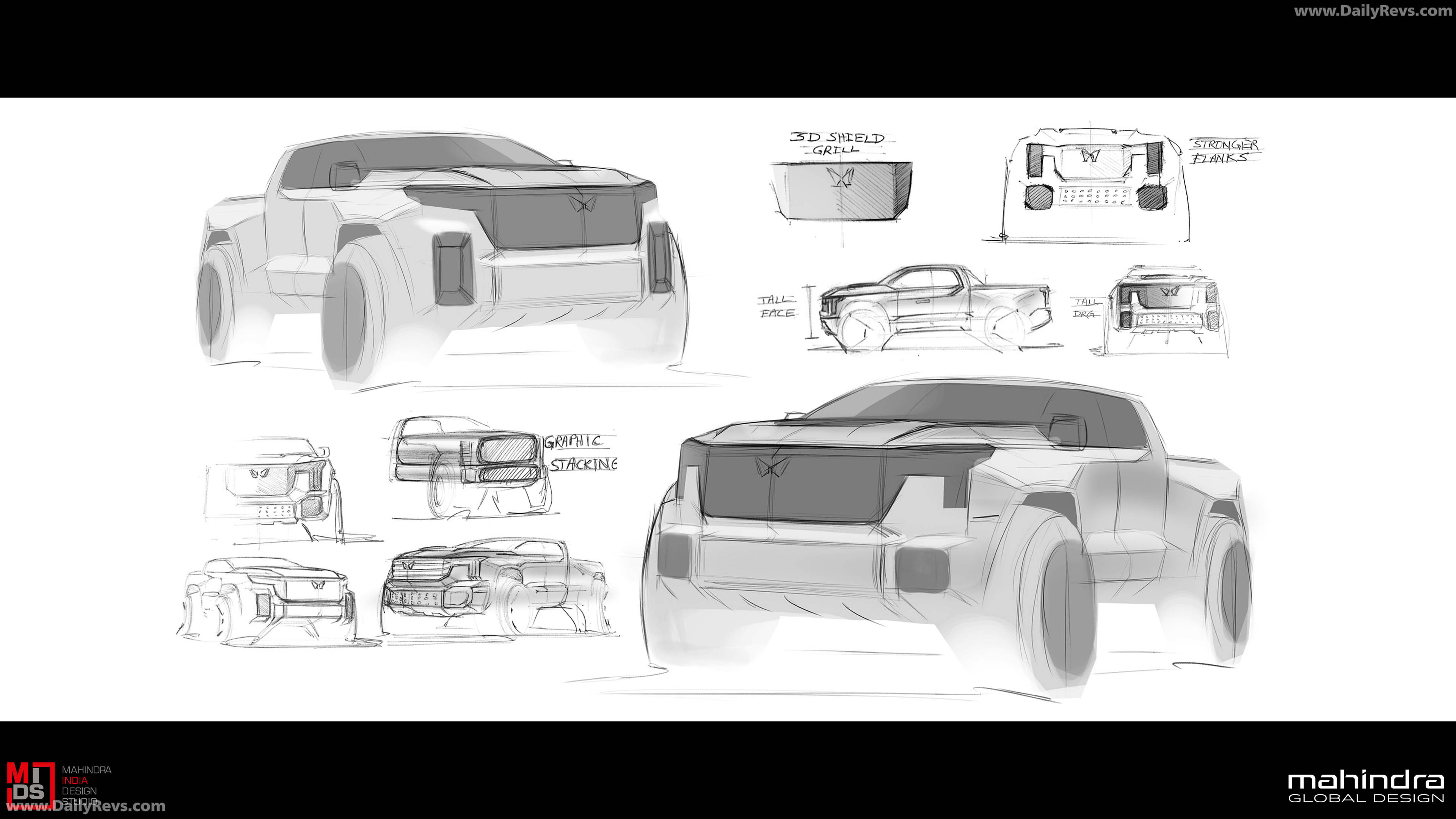 2027 Mahindra Motors Scorpio Lifestyler Sketches